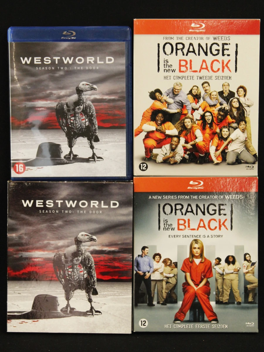 Blu-ray boxsets van diverse populaire tv-series