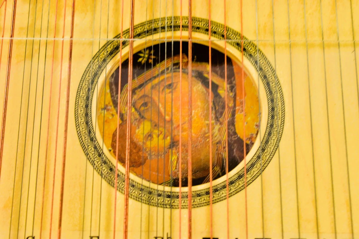 Autoharp 15-akkoorden citer met draagtas