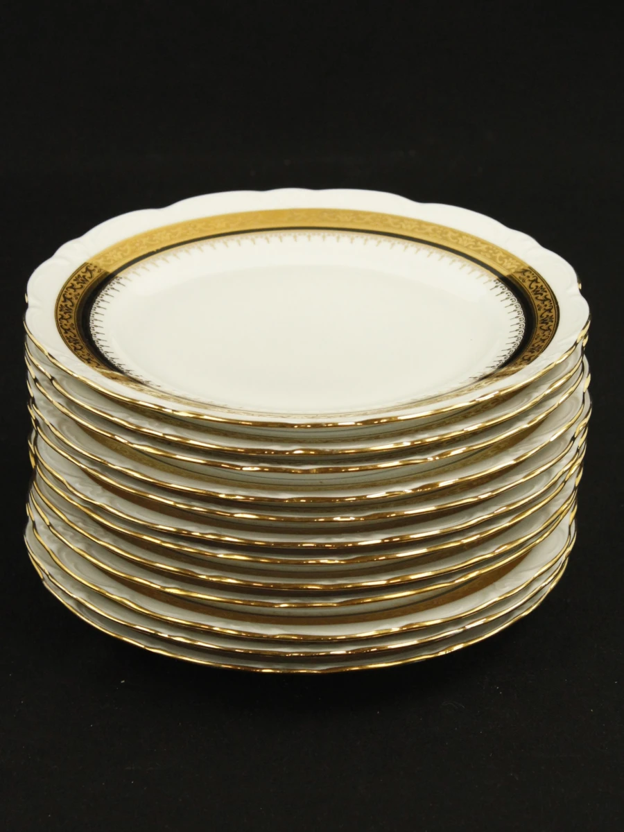 Robert Haviland & C.Parlon- 12x Exclusieve Limoges borden -Matignon- Triage Limité/ Deux Fours