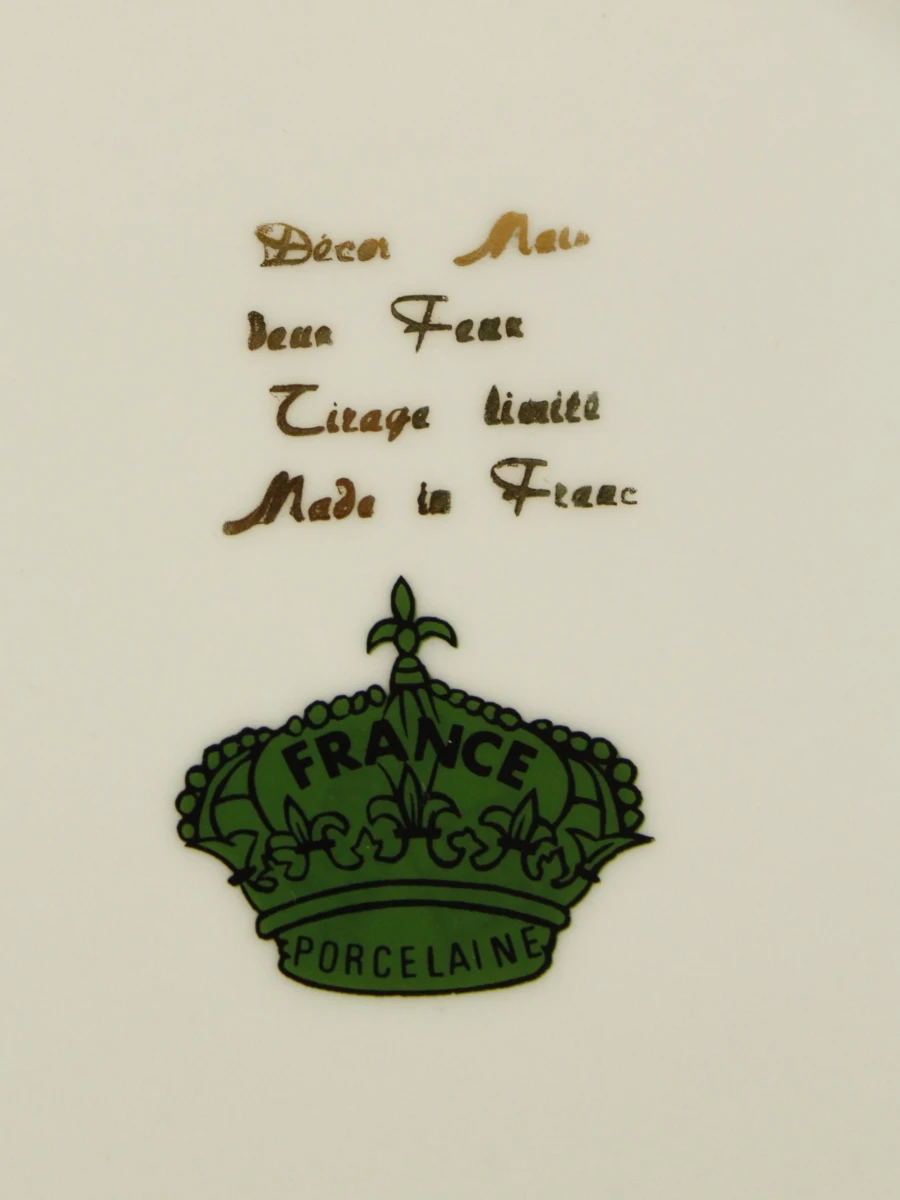 Robert Haviland & C.Parlon- 12x Exclusieve Limoges borden -Matignon- Triage Limité/ Deux Fours