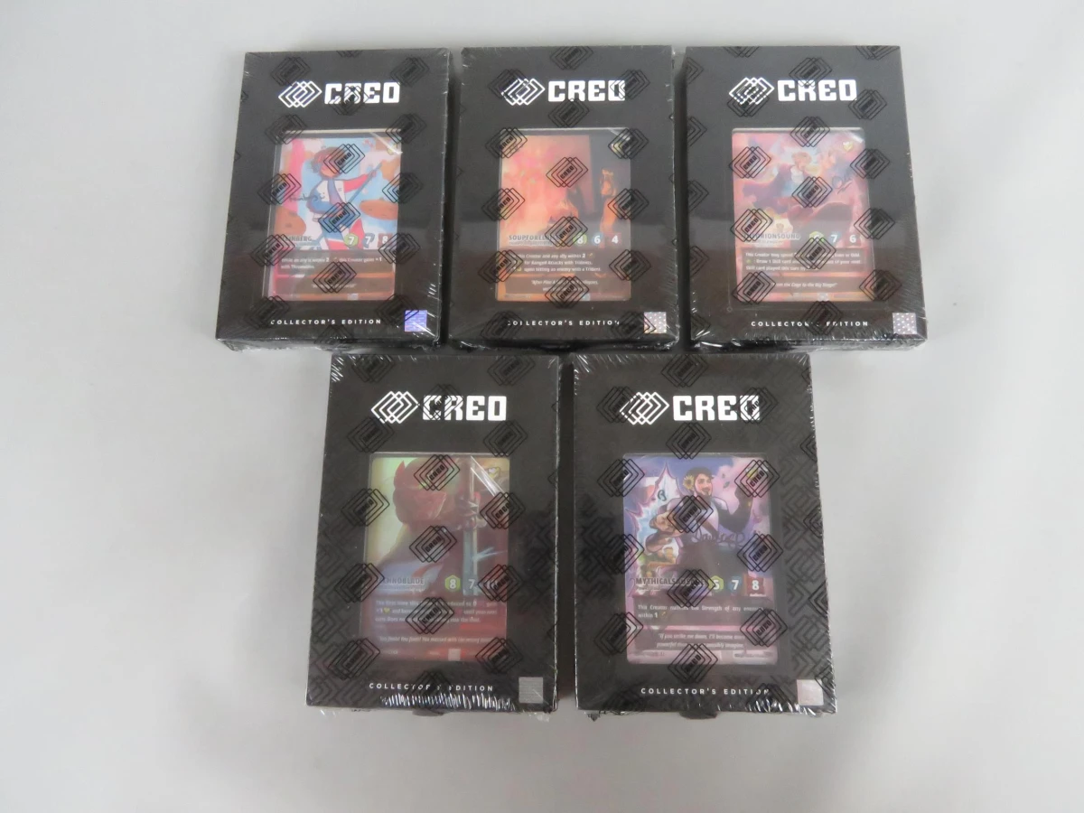 5 Creo TCG kaarten skybattle