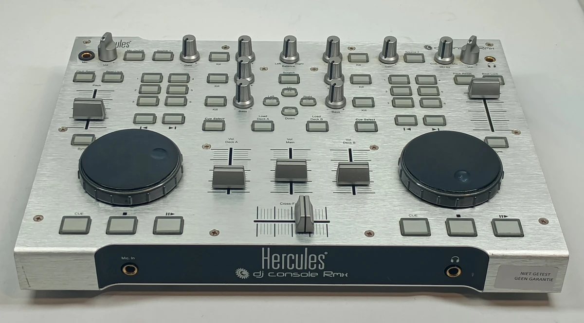 Hercules DJ Console RMX met draagtas en toebehoren