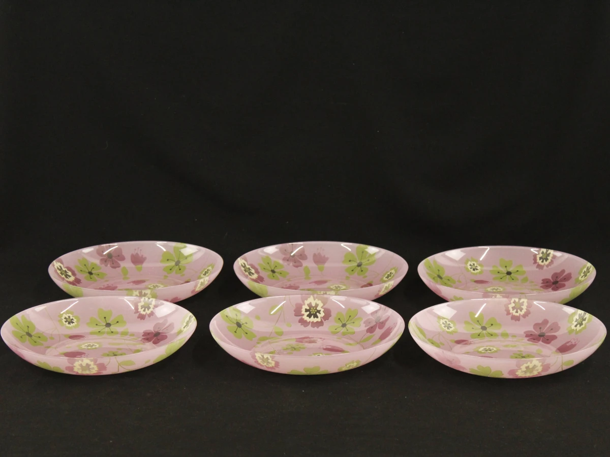 IKEA IDEELL - vintage glazen servies voor 6 personen - 18-delig