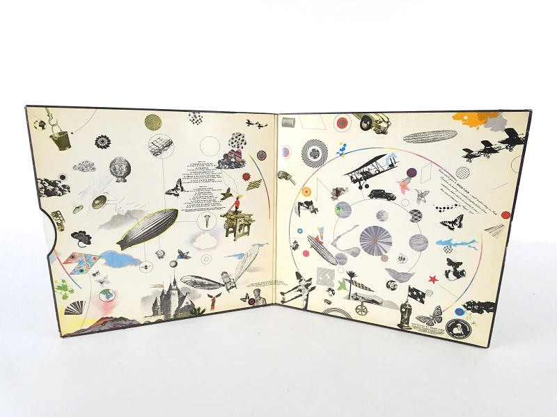 Britse rockband Led Zeppelin III LP