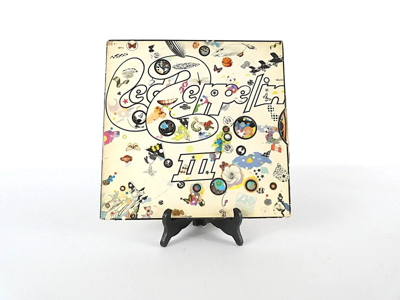 Britse rockband Led Zeppelin III LP