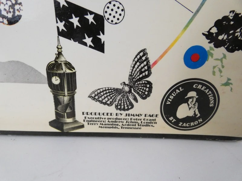 Britse rockband Led Zeppelin III LP