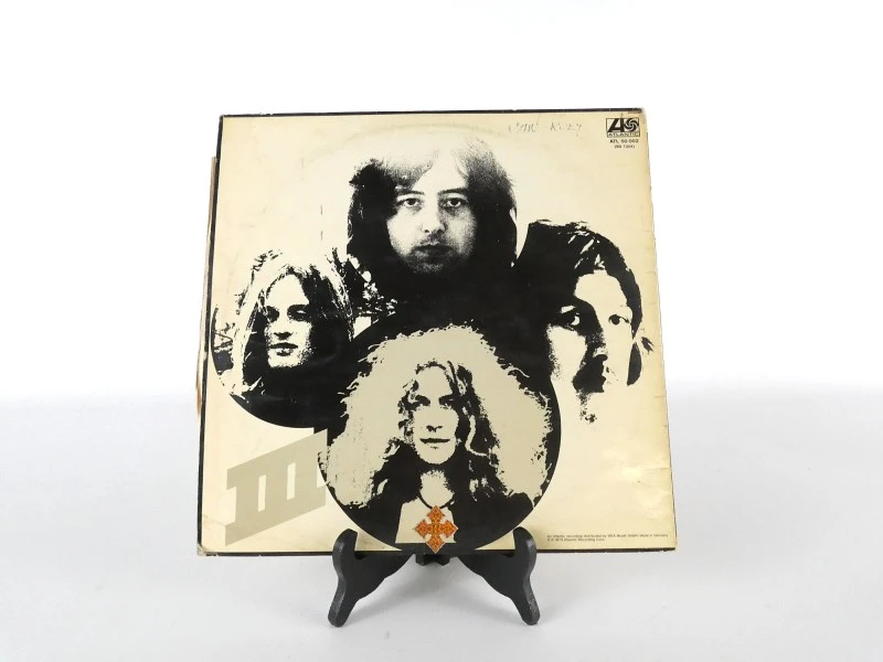 Britse rockband Led Zeppelin III LP
