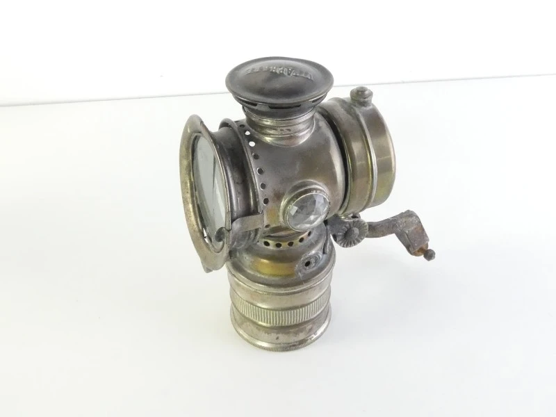 Vintage lampen: trein, fiets, mijnwerkers