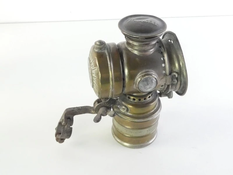 Vintage lampen: trein, fiets, mijnwerkers
