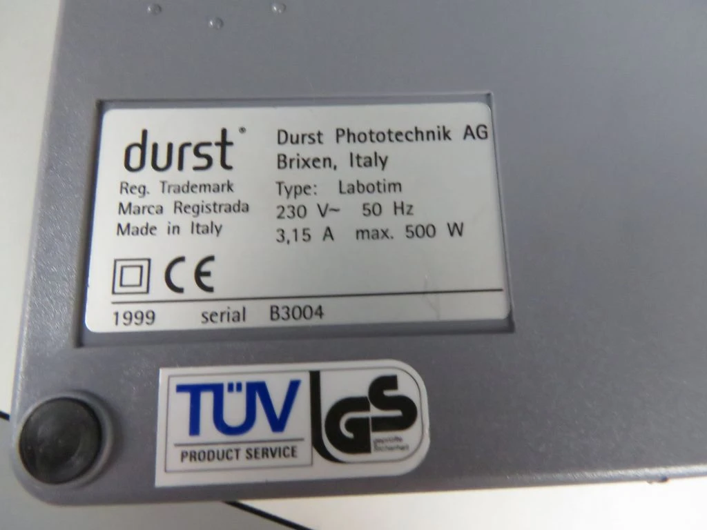 Durst M 670 BW fotopositiefvergroter met accessoires