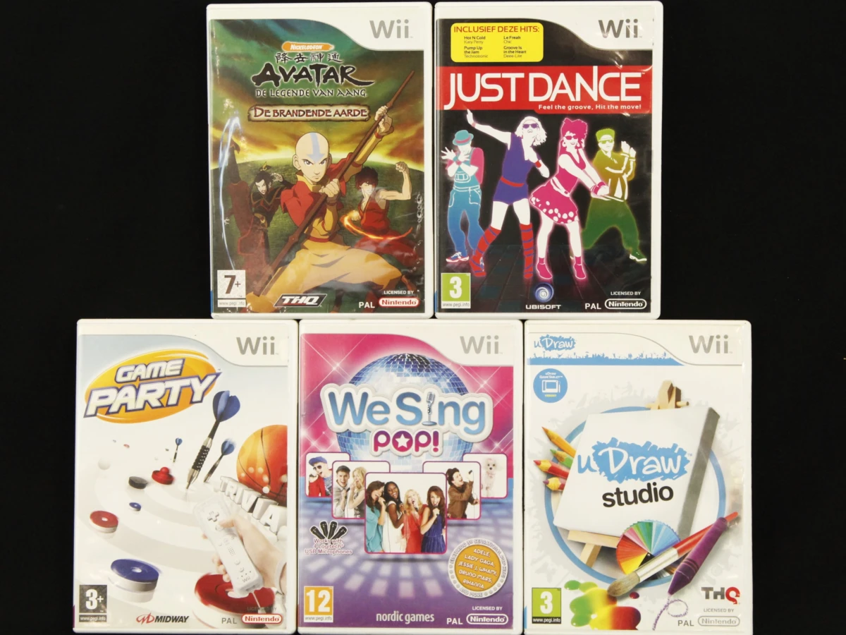 Wii spelletjes diverse titels in originele doos