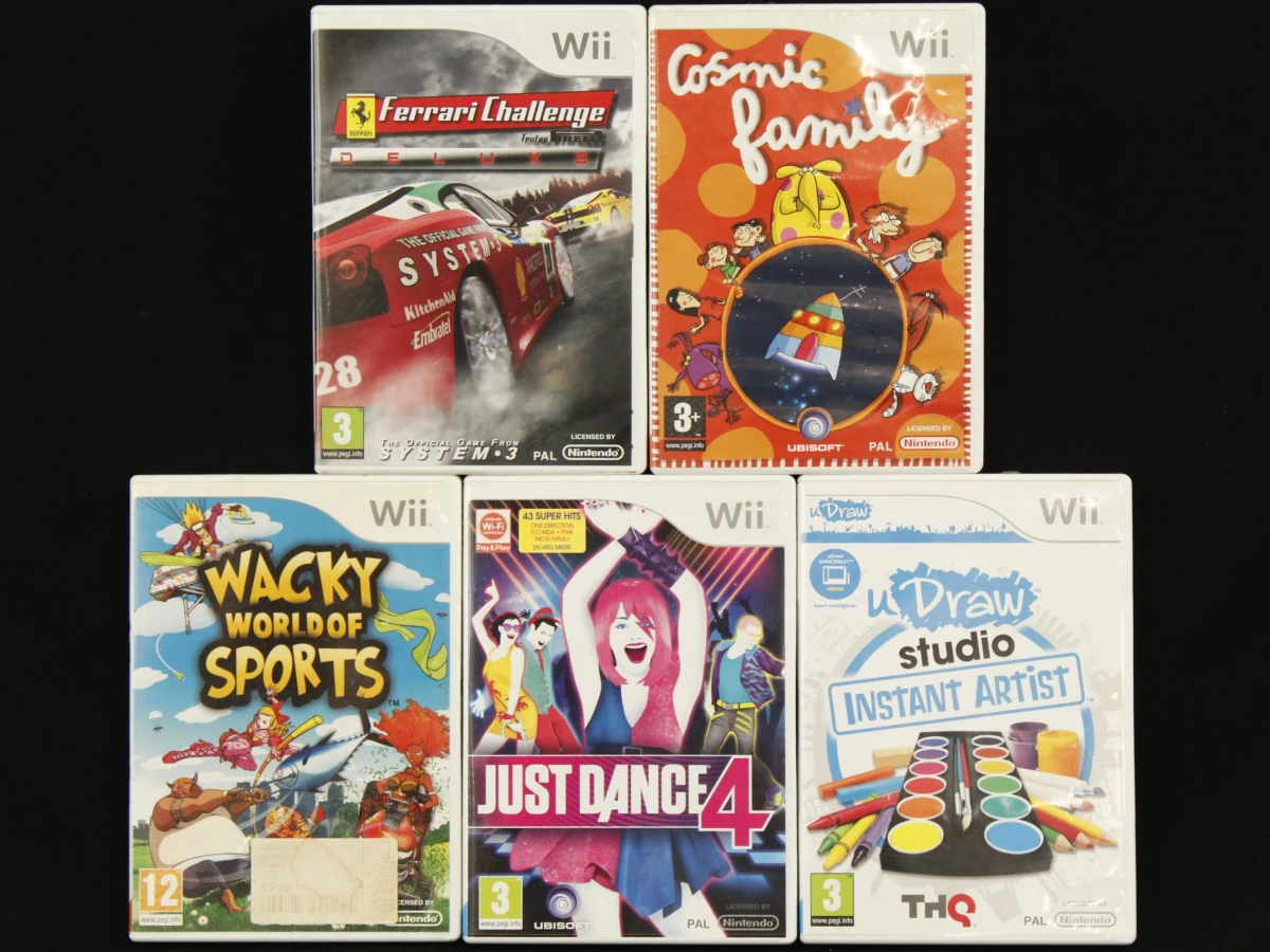 Wii spelletjes diverse titels in originele doos