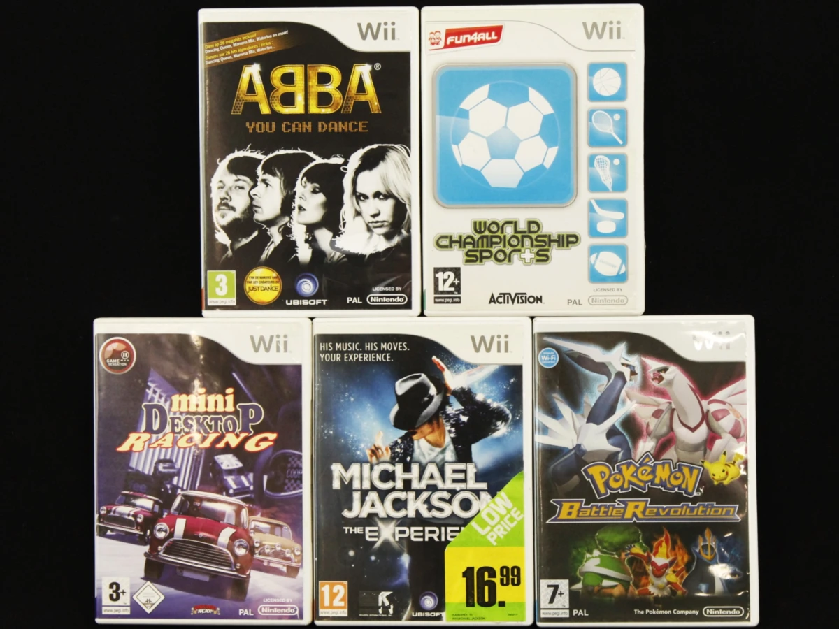 Wii spelletjes diverse titels in originele doos