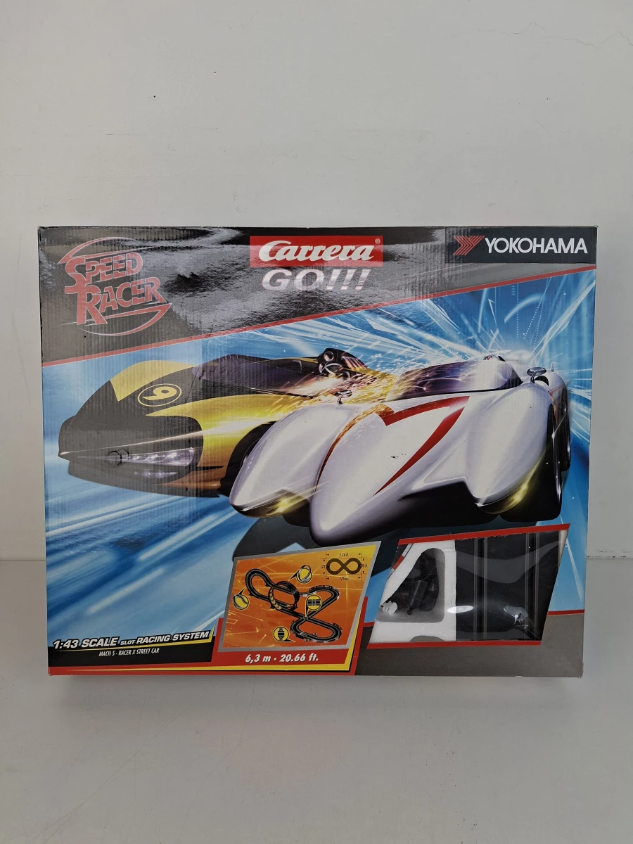 🏎️ Carrera GO!!! Speed Racer Racebaan (Schaal 1:43) –  Set (6,3 meter) 🏎️