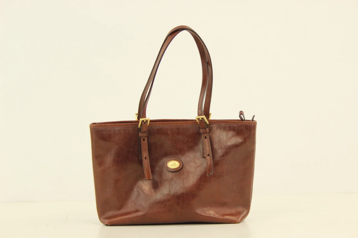 The Bridge Firenze lederen schoudertas - made in Italy