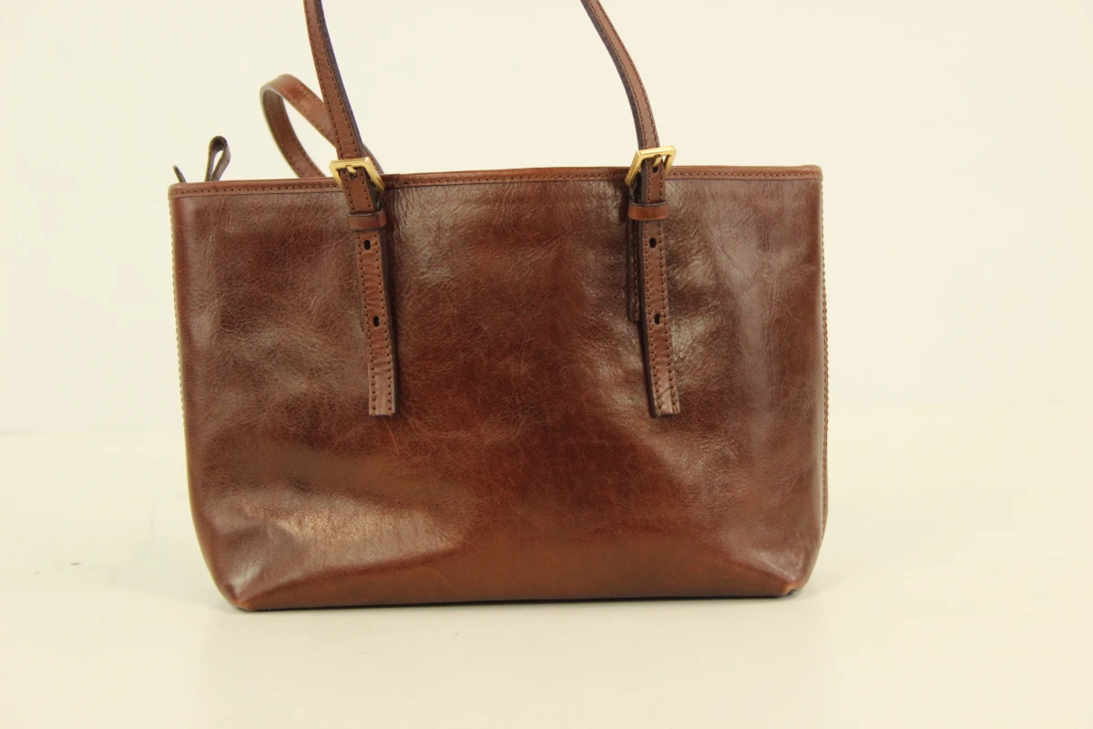 The Bridge Firenze lederen schoudertas - made in Italy