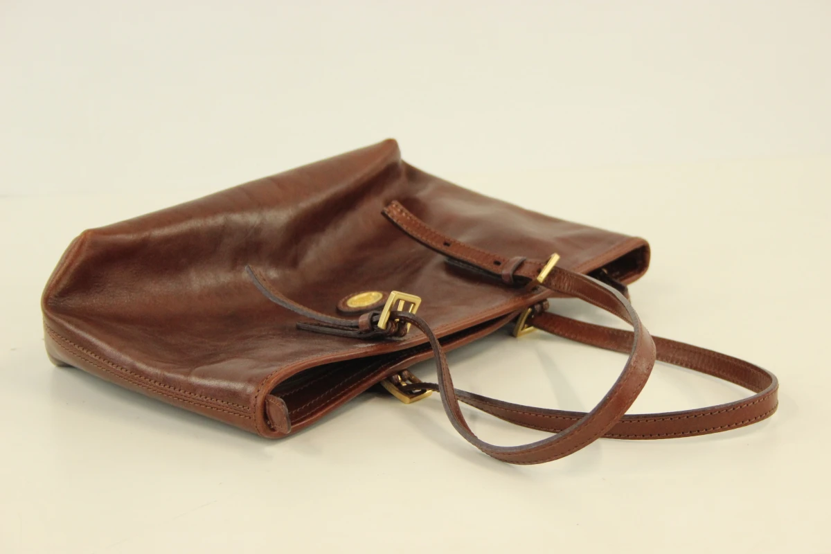 The Bridge Firenze lederen schoudertas - made in Italy