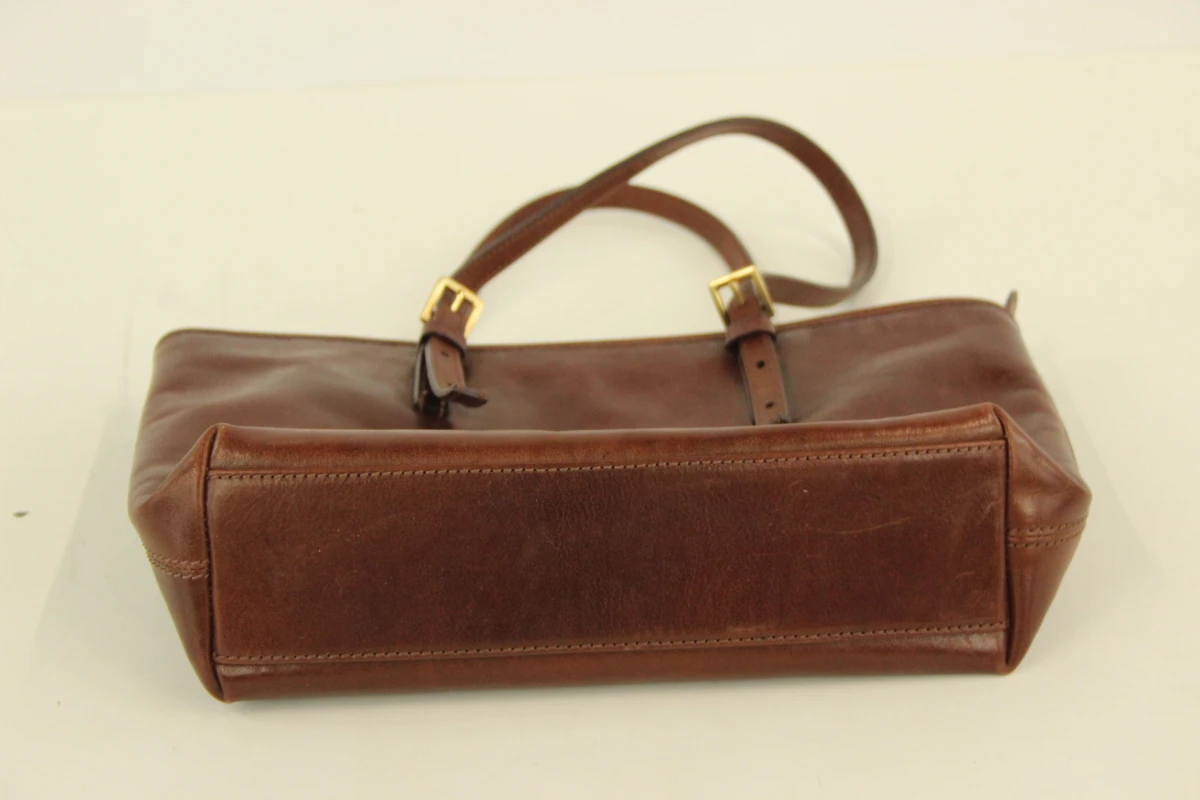 The Bridge Firenze lederen schoudertas - made in Italy