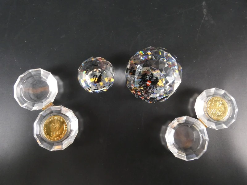 Grote variëteit kristallen miniaturen - Swarovski