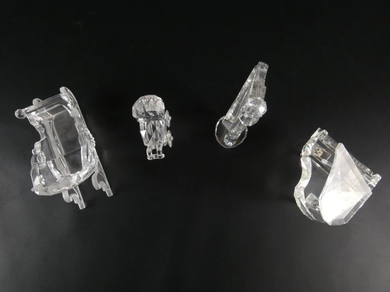 Grote variëteit kristallen miniaturen - Swarovski