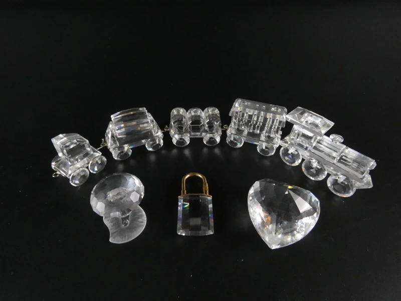 Grote variëteit kristallen miniaturen - Swarovski