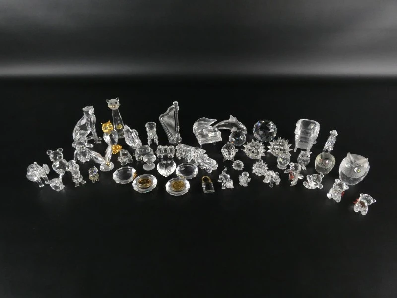 Grote variëteit kristallen miniaturen - Swarovski