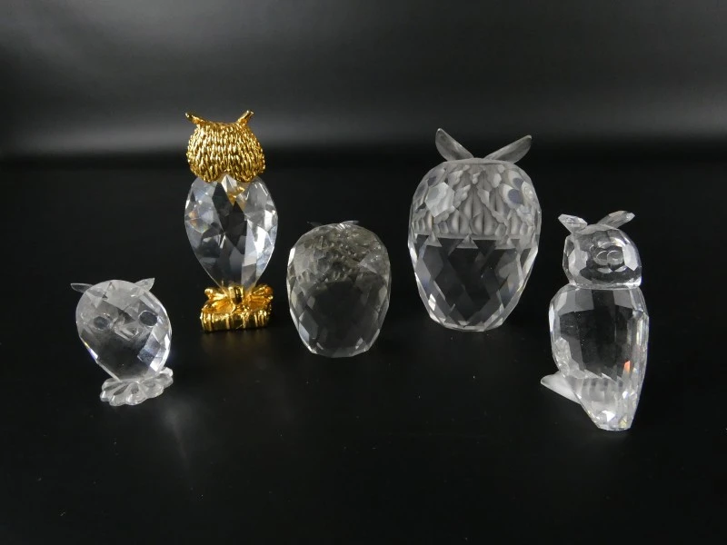 Grote variëteit kristallen miniaturen - Swarovski
