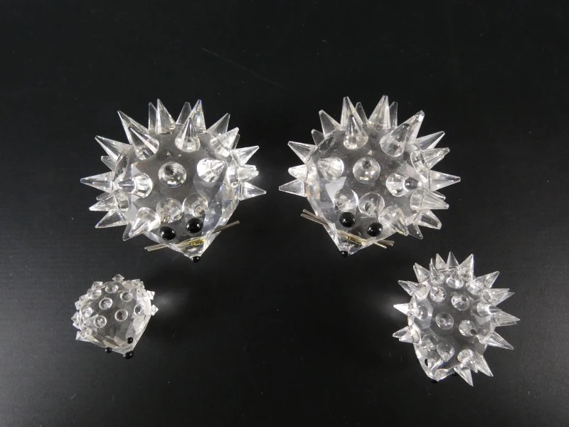 Grote variëteit kristallen miniaturen - Swarovski