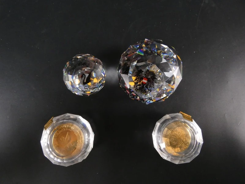 Grote variëteit kristallen miniaturen - Swarovski