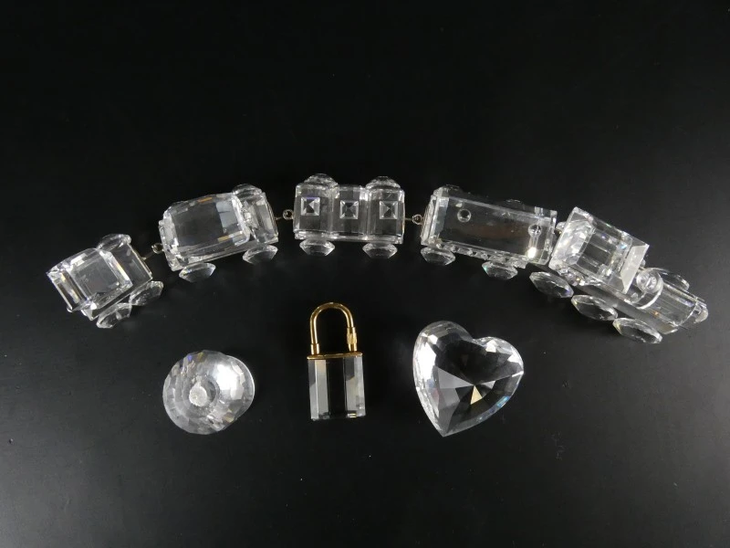 Grote variëteit kristallen miniaturen - Swarovski