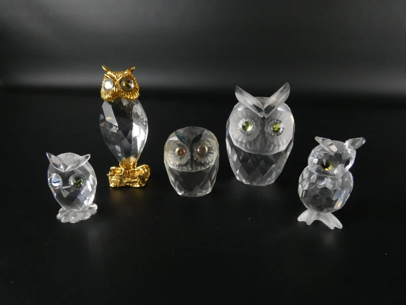 Grote variëteit kristallen miniaturen - Swarovski