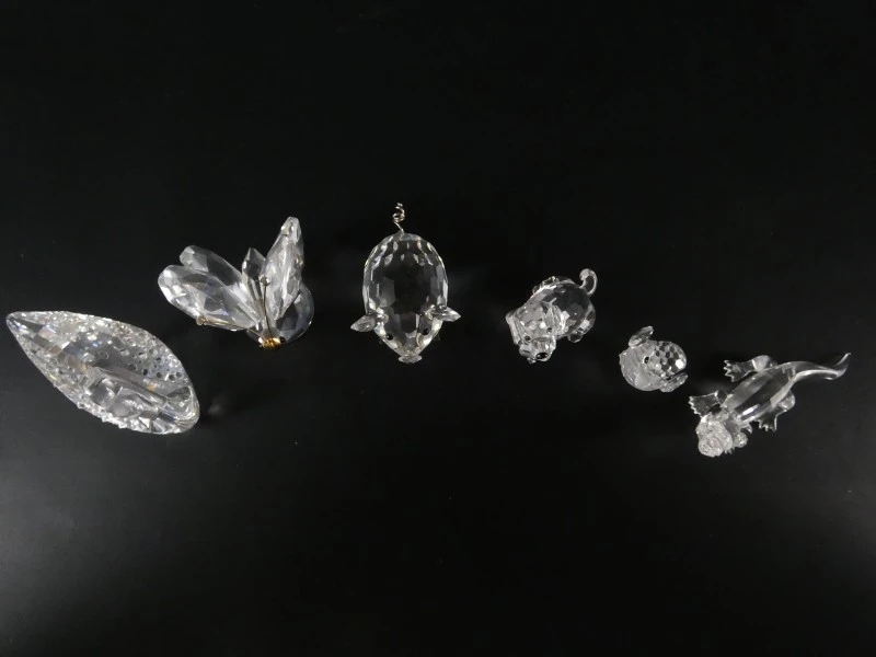 Grote variëteit kristallen miniaturen - Swarovski