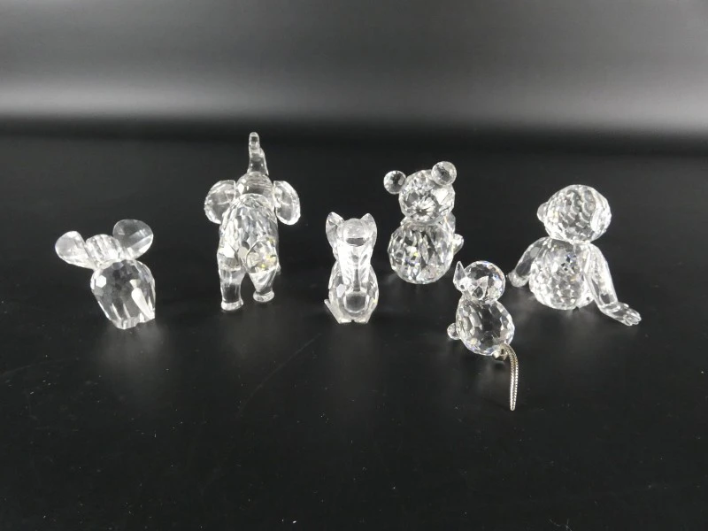 Grote variëteit kristallen miniaturen - Swarovski