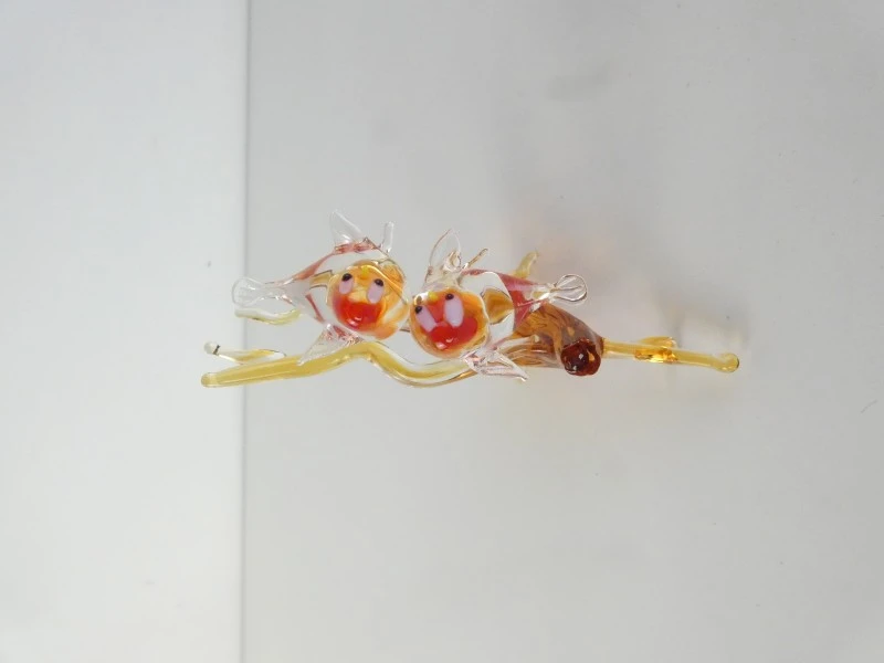 Collectie van 17 gemengde glazen beeldjes