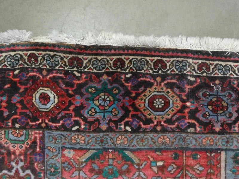 Vintage Handgeknoopt Kars Tapijt