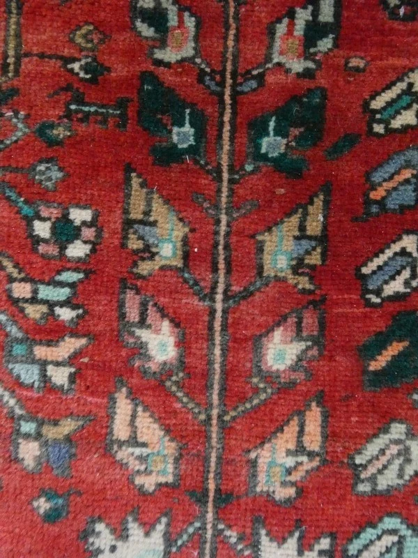 Vintage Handgeknoopt Kars Tapijt
