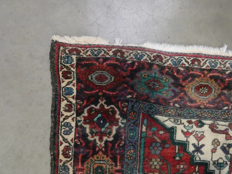 Vintage Handgeknoopt Kars Tapijt