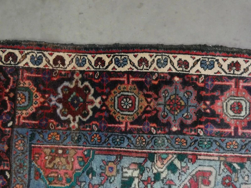 Vintage Handgeknoopt Kars Tapijt