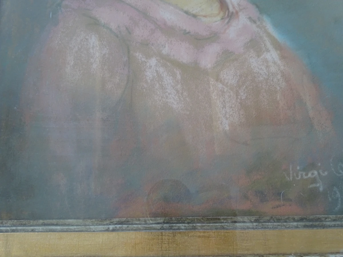 Schilderij van Virgi. Cokelberghs