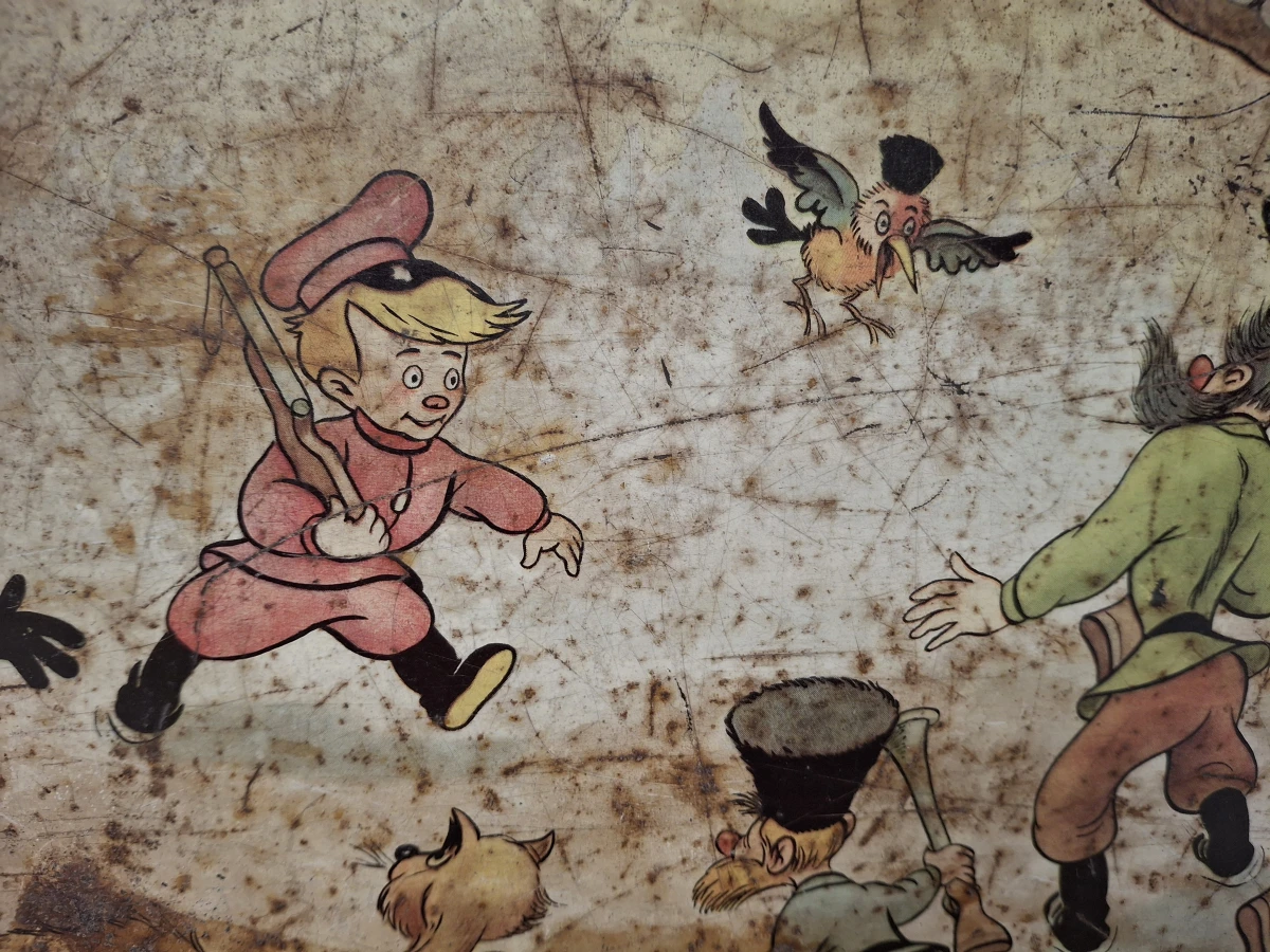 Vintage blikken koekentrommel Walt Disney