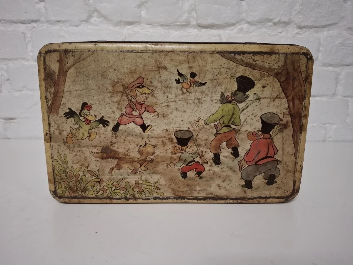 Vintage blikken koekentrommel Walt Disney
