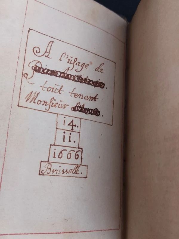 Uniek en zeldzaam gebedenboek 17de eeuw