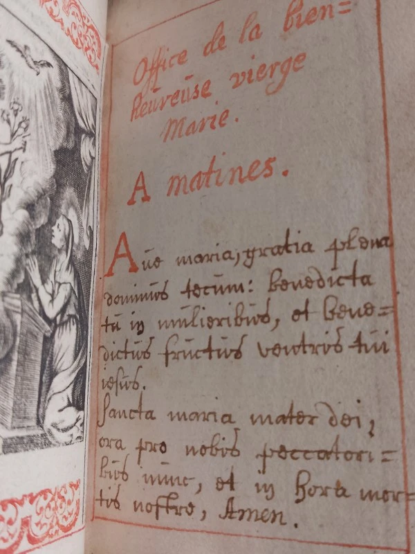 Uniek en zeldzaam gebedenboek 17de eeuw