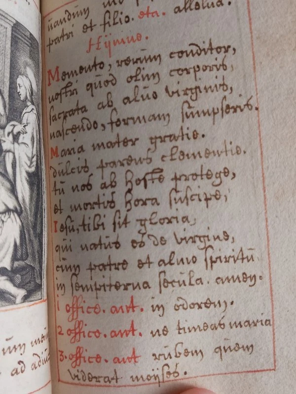 Uniek en zeldzaam gebedenboek 17de eeuw