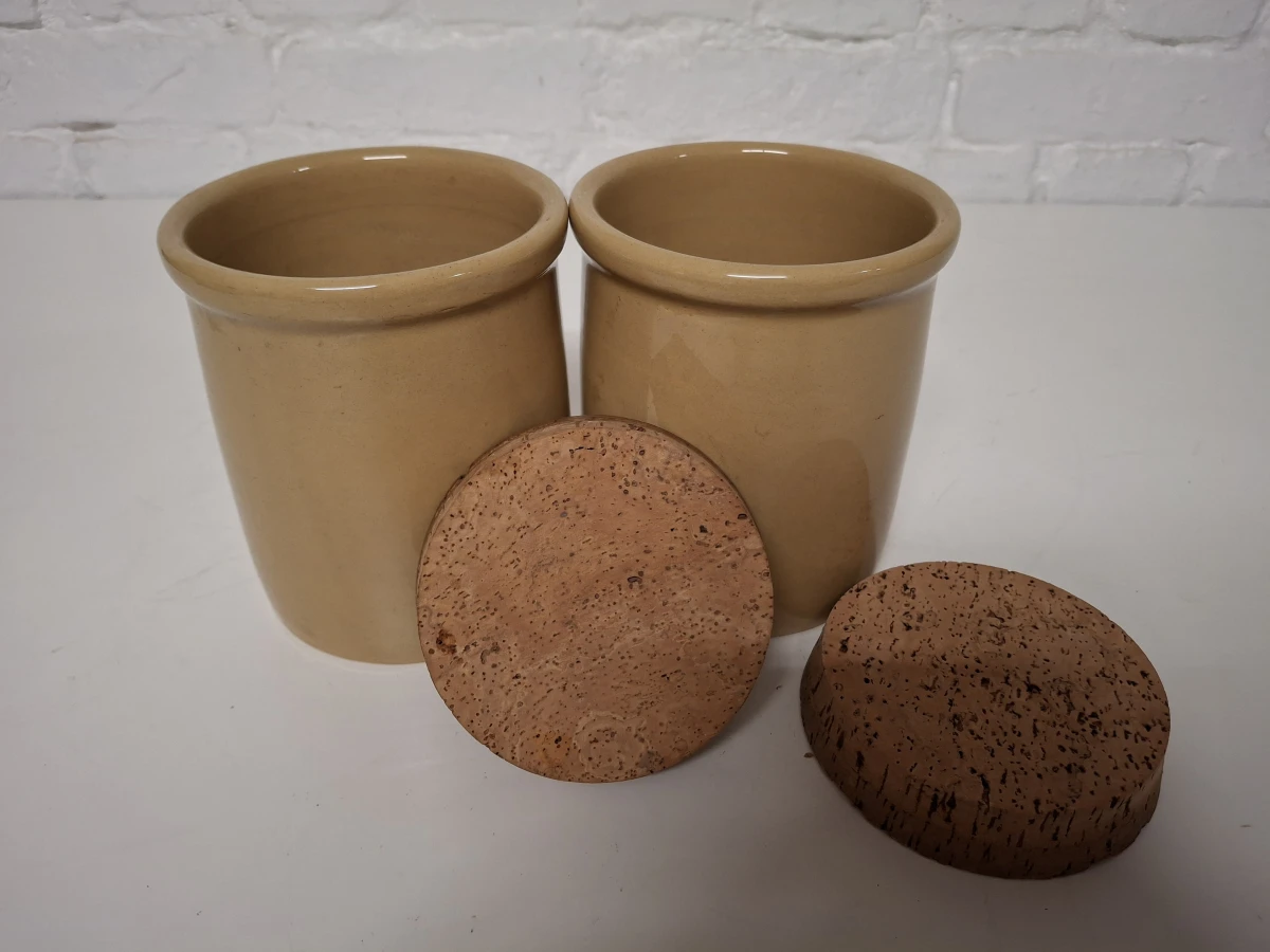 Originele Vintage T.G. Green 'Granville' Voorraadpotten Set