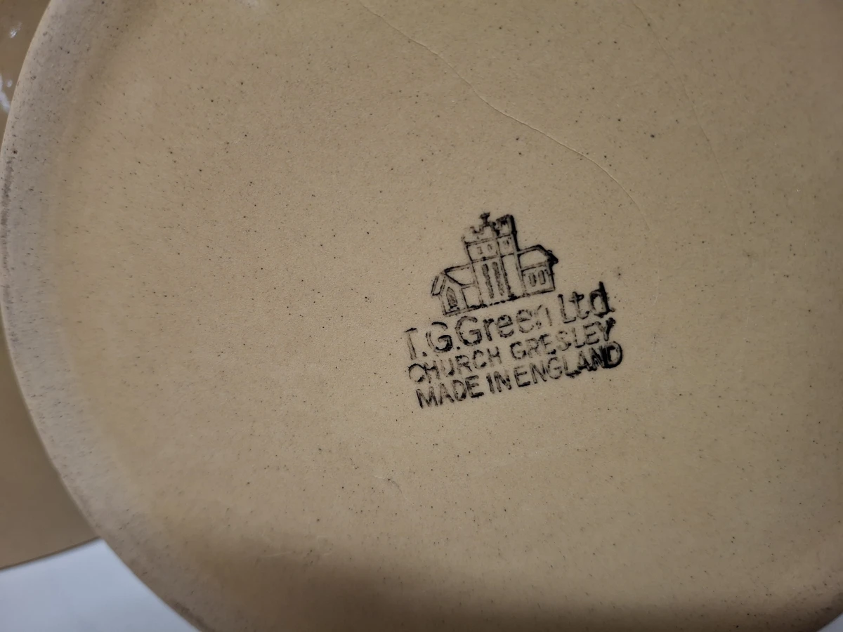 Originele Vintage T.G. Green 'Granville' Voorraadpotten Set