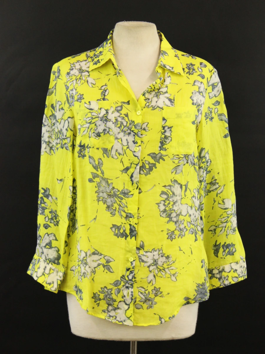 Weekend Max Mara - blouse in ramie met bloemenprint