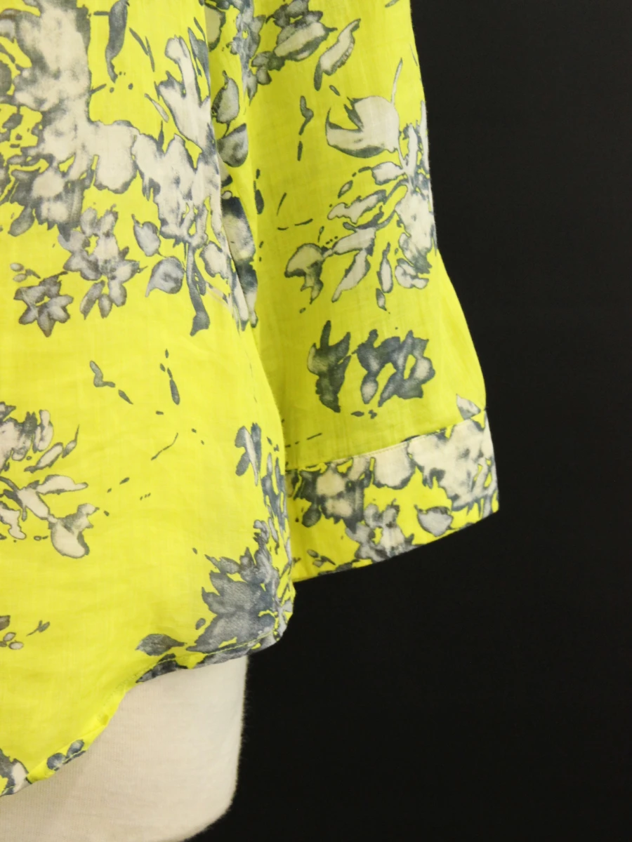 Weekend Max Mara - blouse in ramie met bloemenprint