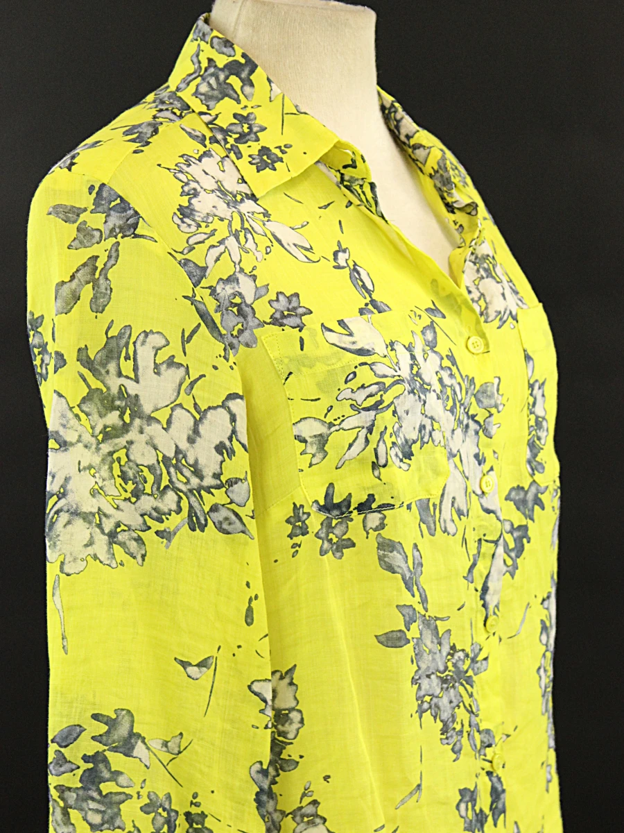 Weekend Max Mara - blouse in ramie met bloemenprint