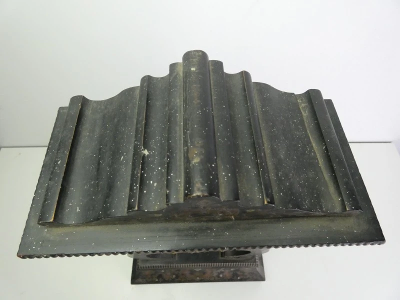 Vintage decoratieve kolompendule
